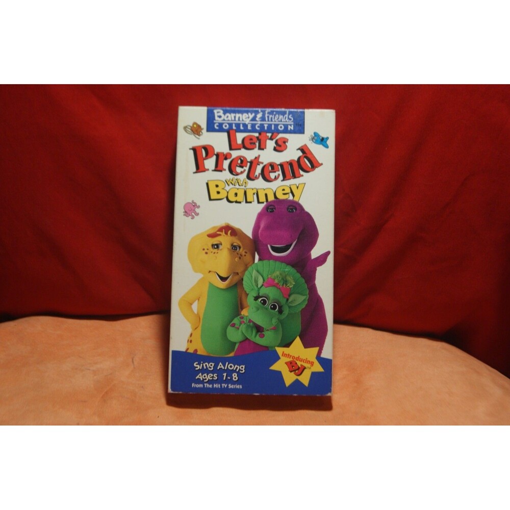 Let's Pretend with Barney - Barney & Friends Collection Sing Along VHS 1993 Film